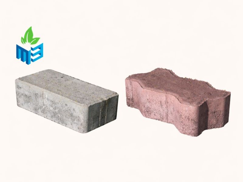 Piso Intertravado Retangular ou 16 Faces: Qual a Diferença e Qual Escolher?