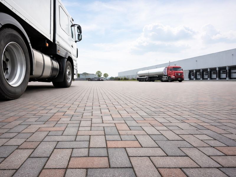 Pavimentação Intertravada para Centros Logísticos: Piso Intertravado para Tráfego Pesado com Alta Resistência