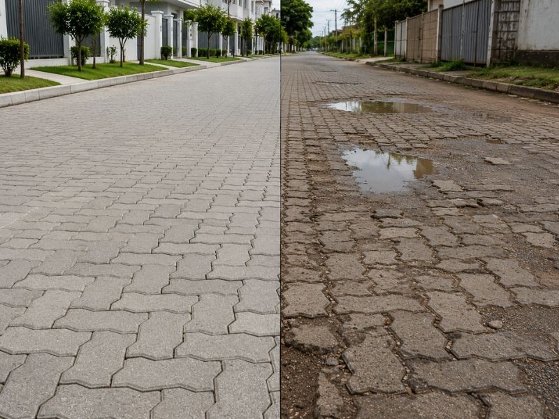 Por Que Alguns Pavimentos Intertravados Duram Décadas e Outros Não?