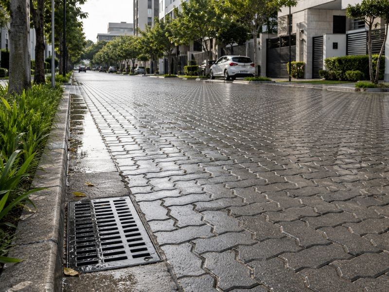 Drenagem Urbana e Piso Intertravado: Como os Sistemas se Complementam