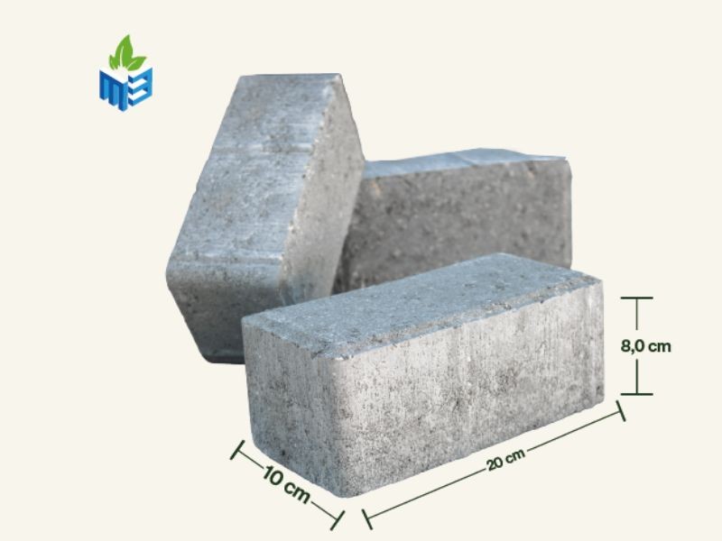 Piso intertravado H8