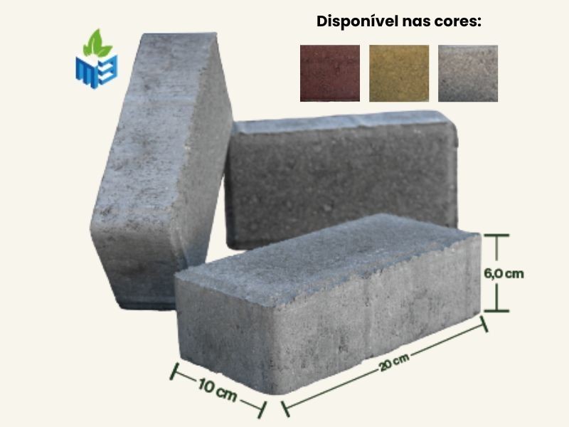 Piso intertravado H6