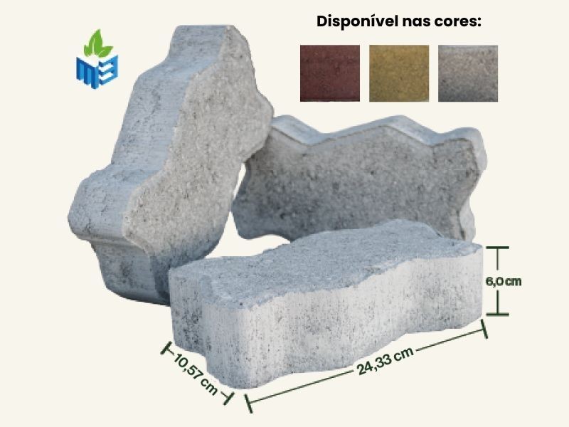 Piso Intertravado Unistein