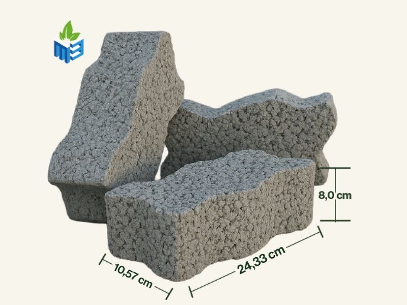 Piso Intertravado Unistein Drenante